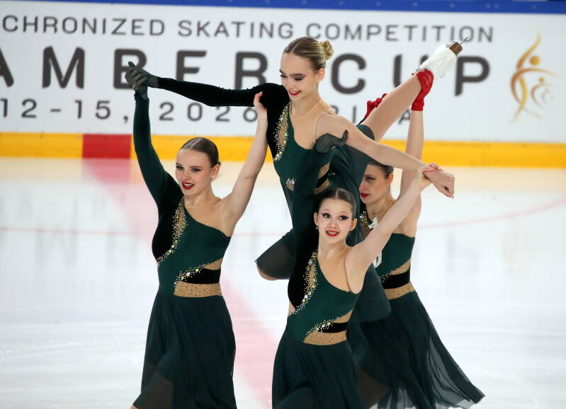 Team Amber Junior; Latvia; Junior B; Photo by Mārtiņš Aiše; Riga Amber Cup 2026