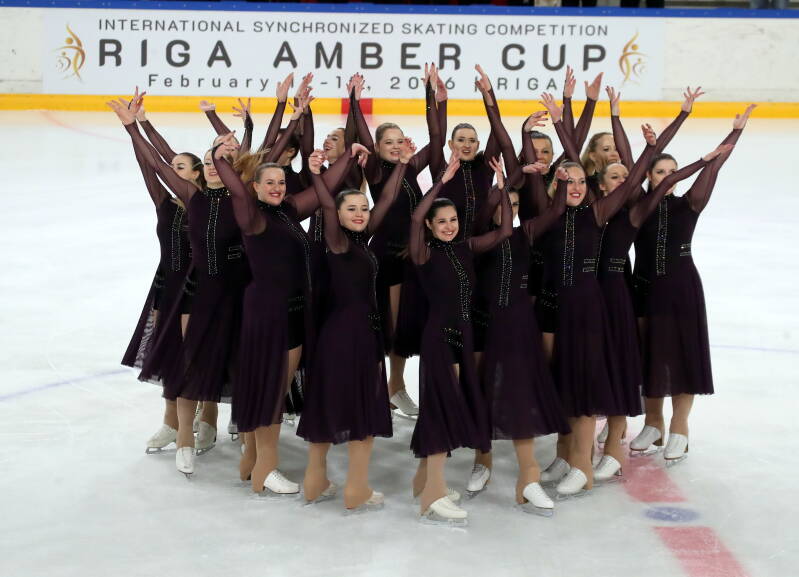Team Ice Fire Adult; Poland; Adults; Photo by Mārtiņš Aiše; Riga Amber Cup 2026