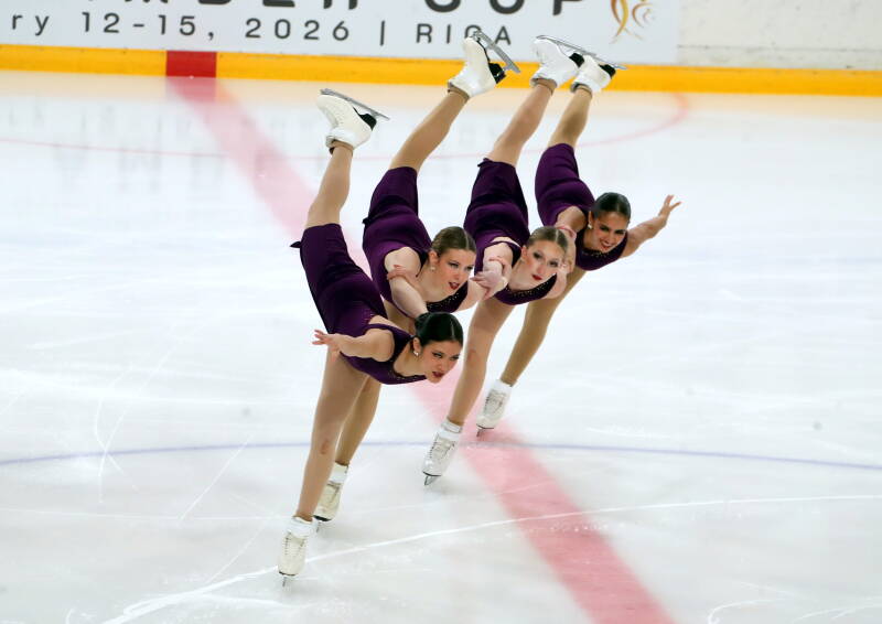 Team Lexettes Junior; USA; Short Program; Synchronized Skating; Mārtiņš Aiše; Riga Amber Cup 2026; 