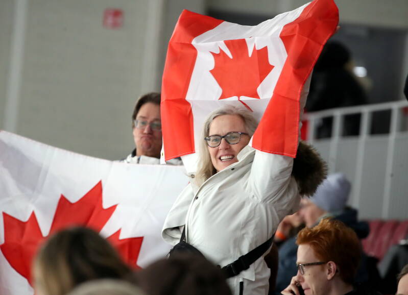 Fans during Riga Amber Cup 2026.  Captured by Mārtiņš Aiše