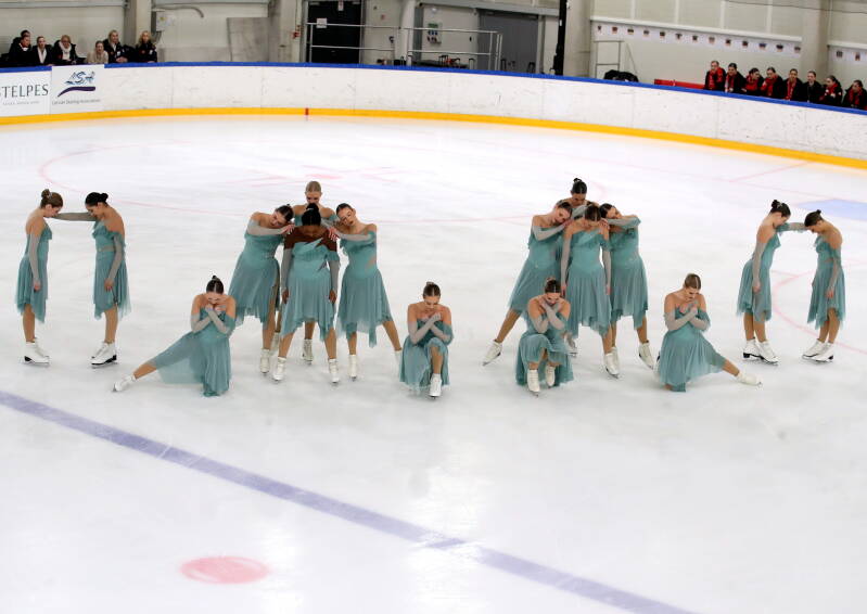 Team Cool Dreams; Switzerland; ISU Senior; Short Program; Synchronized Skating; Mārtiņš Aiše; Riga Amber Cup 2026;