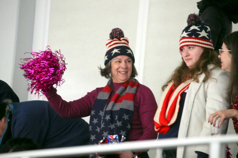 Fans during Riga Amber Cup 2026.  Captured by Mārtiņš Aiše