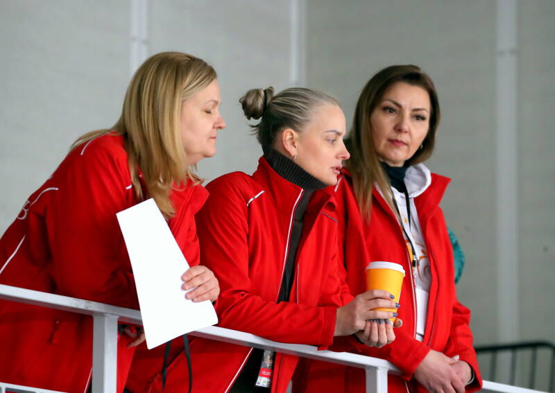Fans during Riga Amber Cup 2026.  Captured by Mārtiņš Aiše