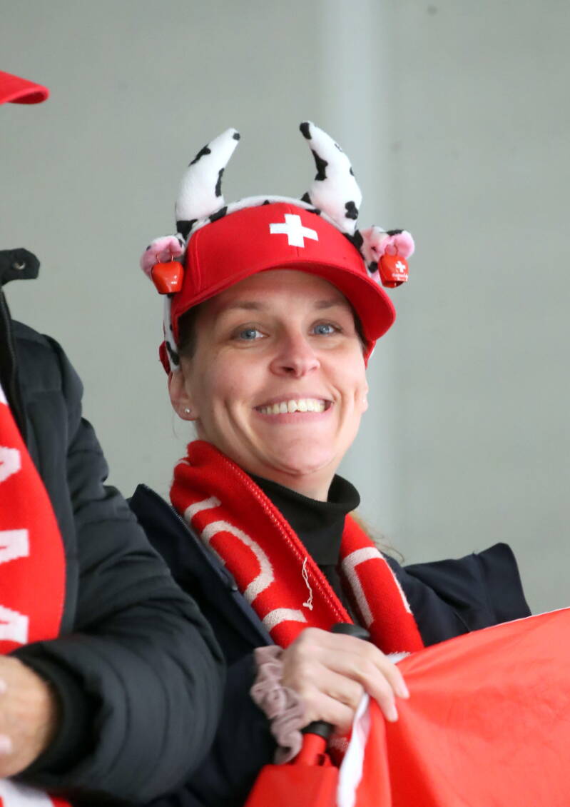 Fans during Riga Amber Cup 2026.  Captured by Mārtiņš Aiše