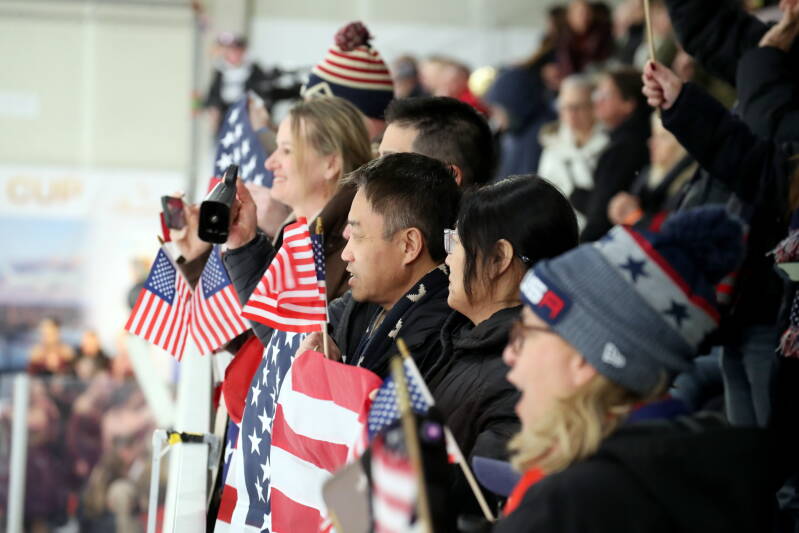 Fans during Riga Amber Cup 2026.  Captured by Mārtiņš Aiše