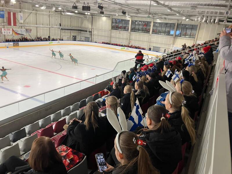 Fans during Riga Amber Cup 2026.