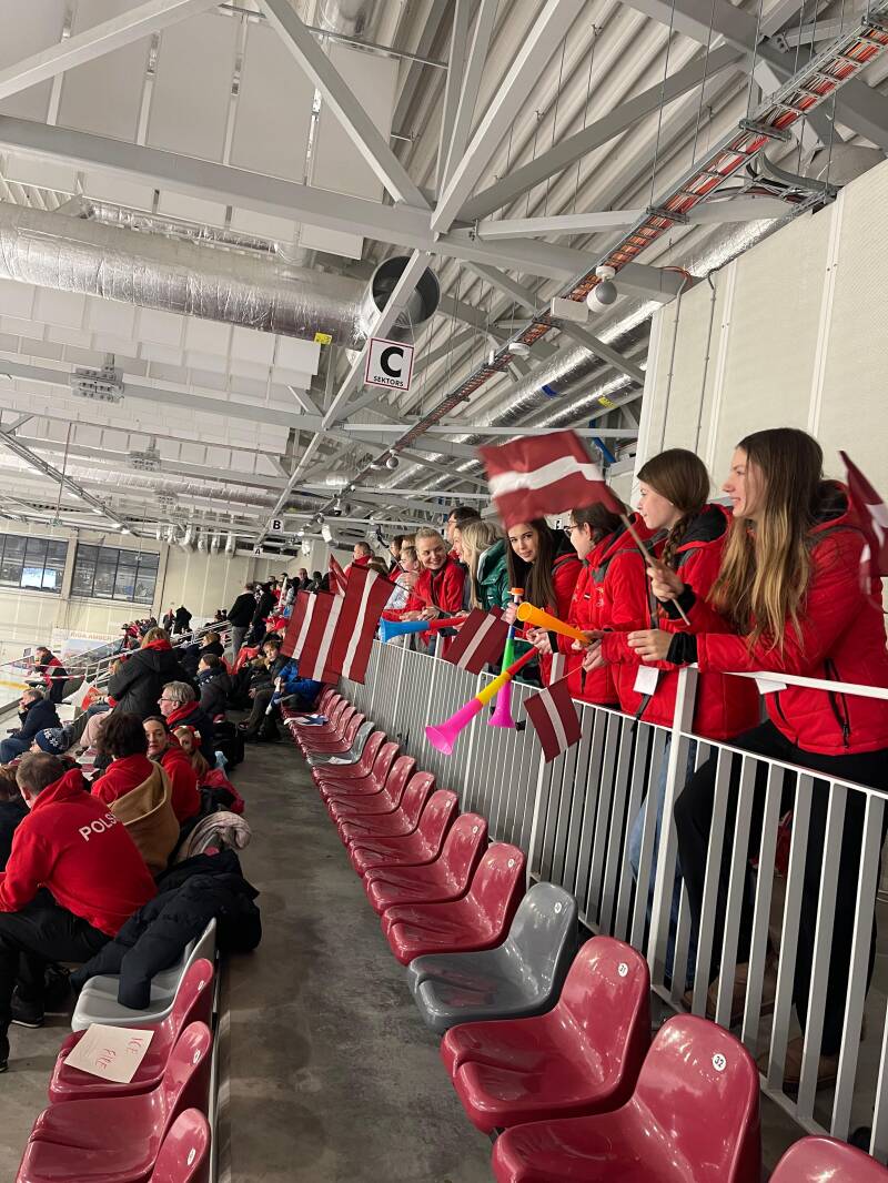 Fans during Riga Amber Cup 2026.