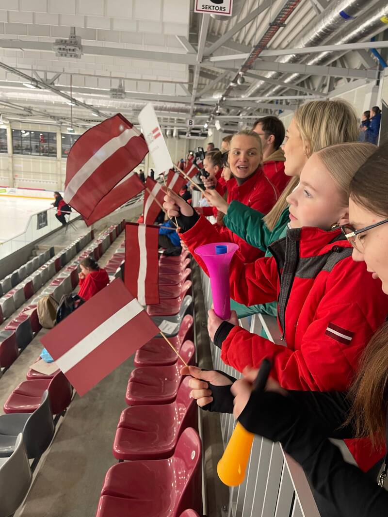 Fans during Riga Amber Cup 2026.