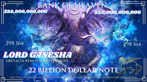 Lord Ganesha - Obstacle Remover Instrument (20 SHEETS)