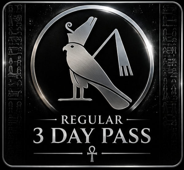 Regular : 3 Day Pass - ETHOS - ATL, GA