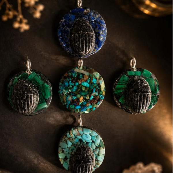 (Orgone)Beetle TEK _ Small Pendant