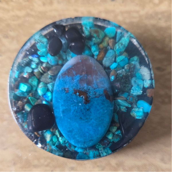 Shattuckite Blue Ré Quartet ULTRA TEK