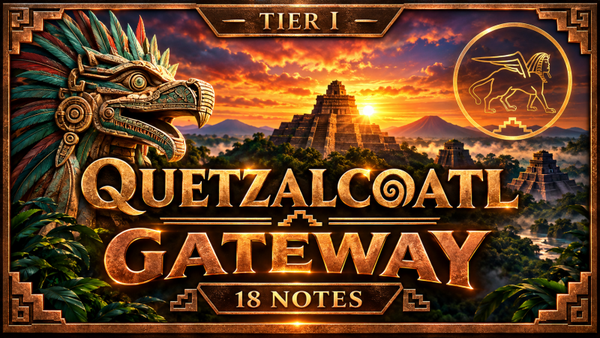 Quetzalcoatl : 18 Notes (per pack)