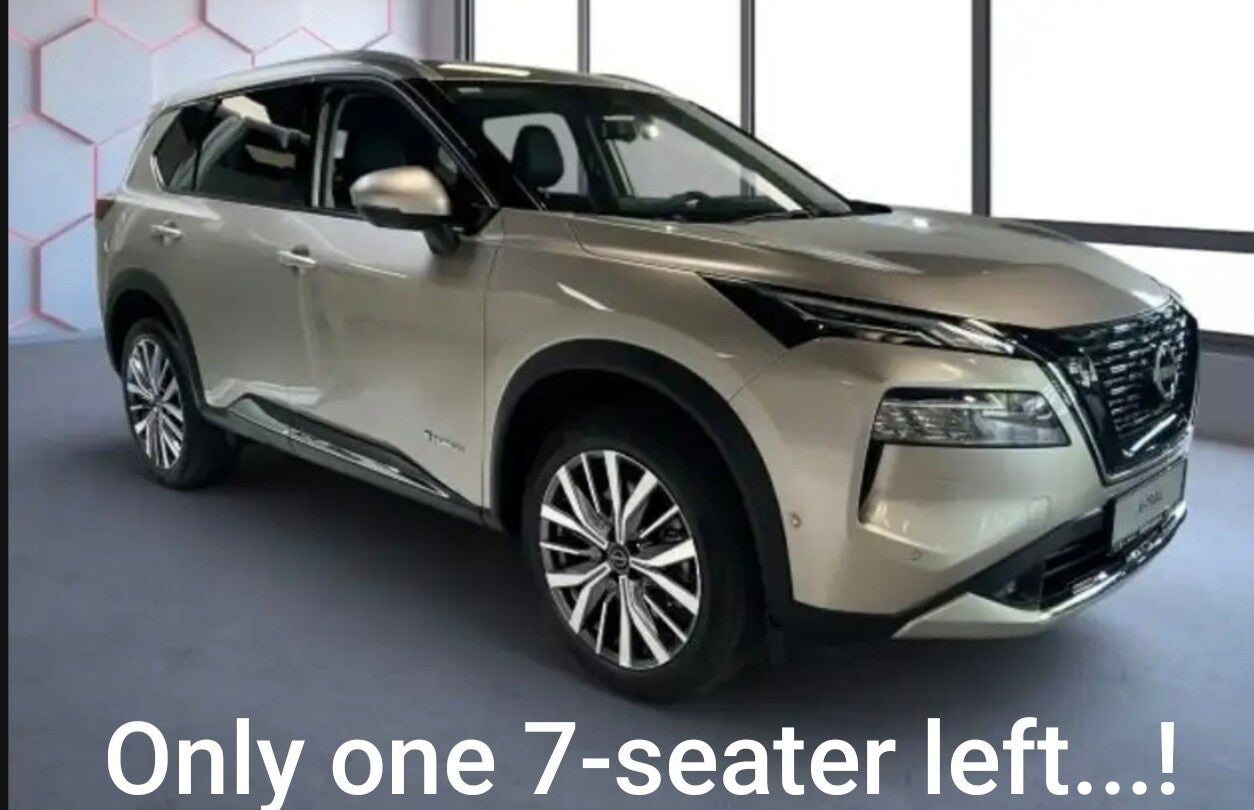 2026 Nissan X-Trail 5- or 7-Seater, brand new