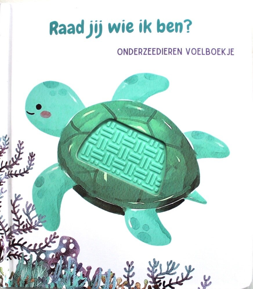 Raad jij wie ik ben? - Onderzeedieren voelboekje