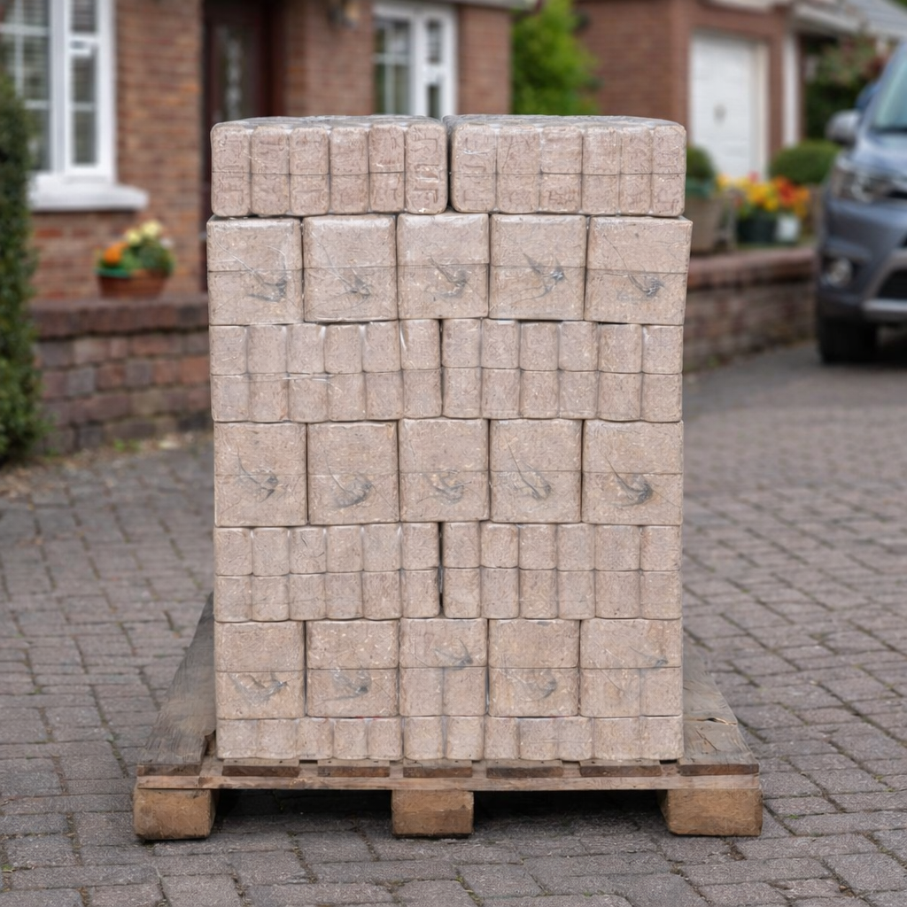 High-Heat Spruce Briquettes