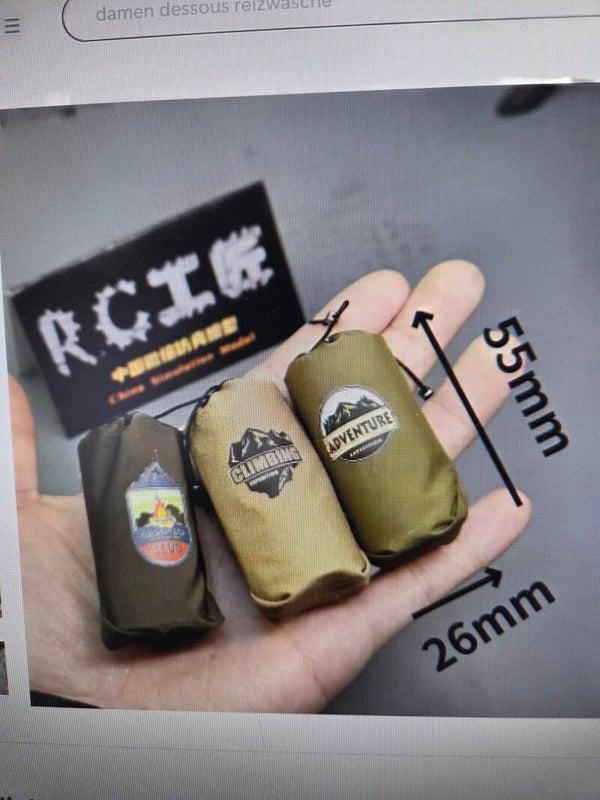 RC Modell Simulation Runde Tasche ( CLIMBING )