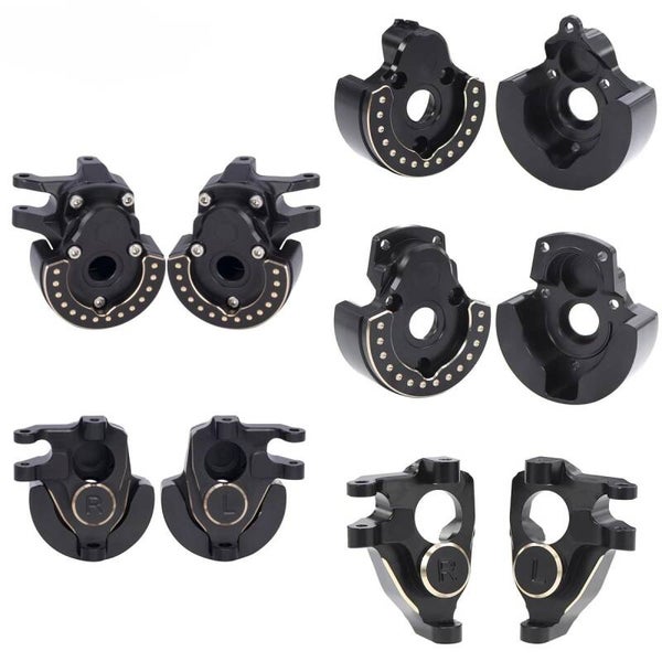 Vanquish - Messing -  Knuckle - Gewichte und Portalabdeckung  485g 3 Piece Set  A