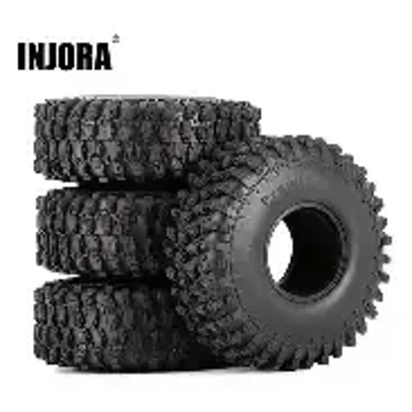 INJORA 4PCS 120*42mm 1,9" Gummi All Terrain Rad Reifen 4 Stk.