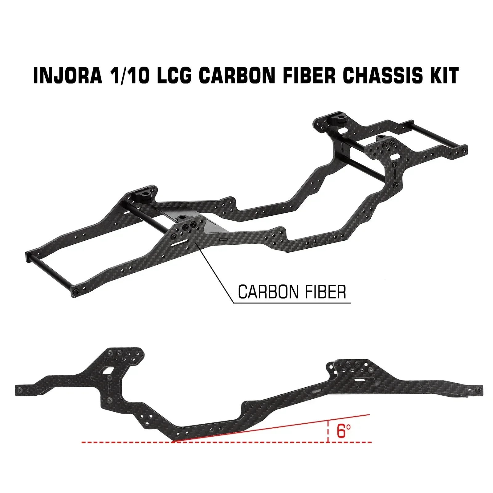 INJORA LCG Fiber Chassis