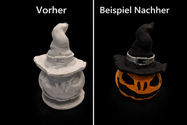 Gipsfiguren zum Selberbemalen Halloween