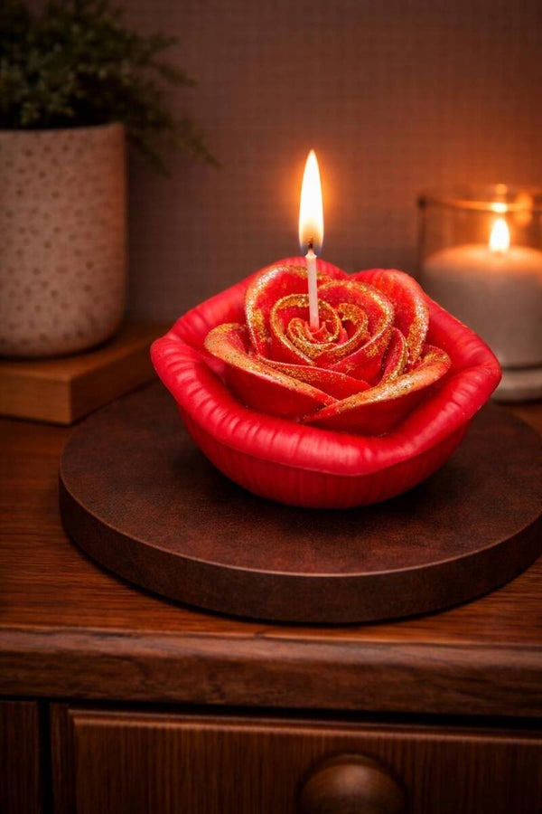 Mund Rose Blume Liebe