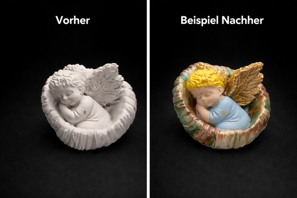 Gipsfiguren zum Selberbemalen Religiös