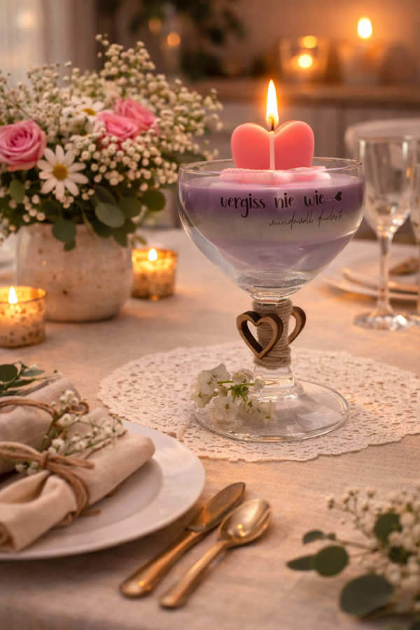 Duftkerze im Glas Kerze