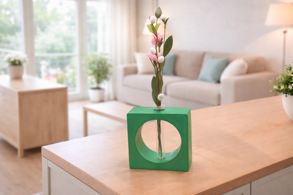 Gesteck Blumenhalter aus Gips