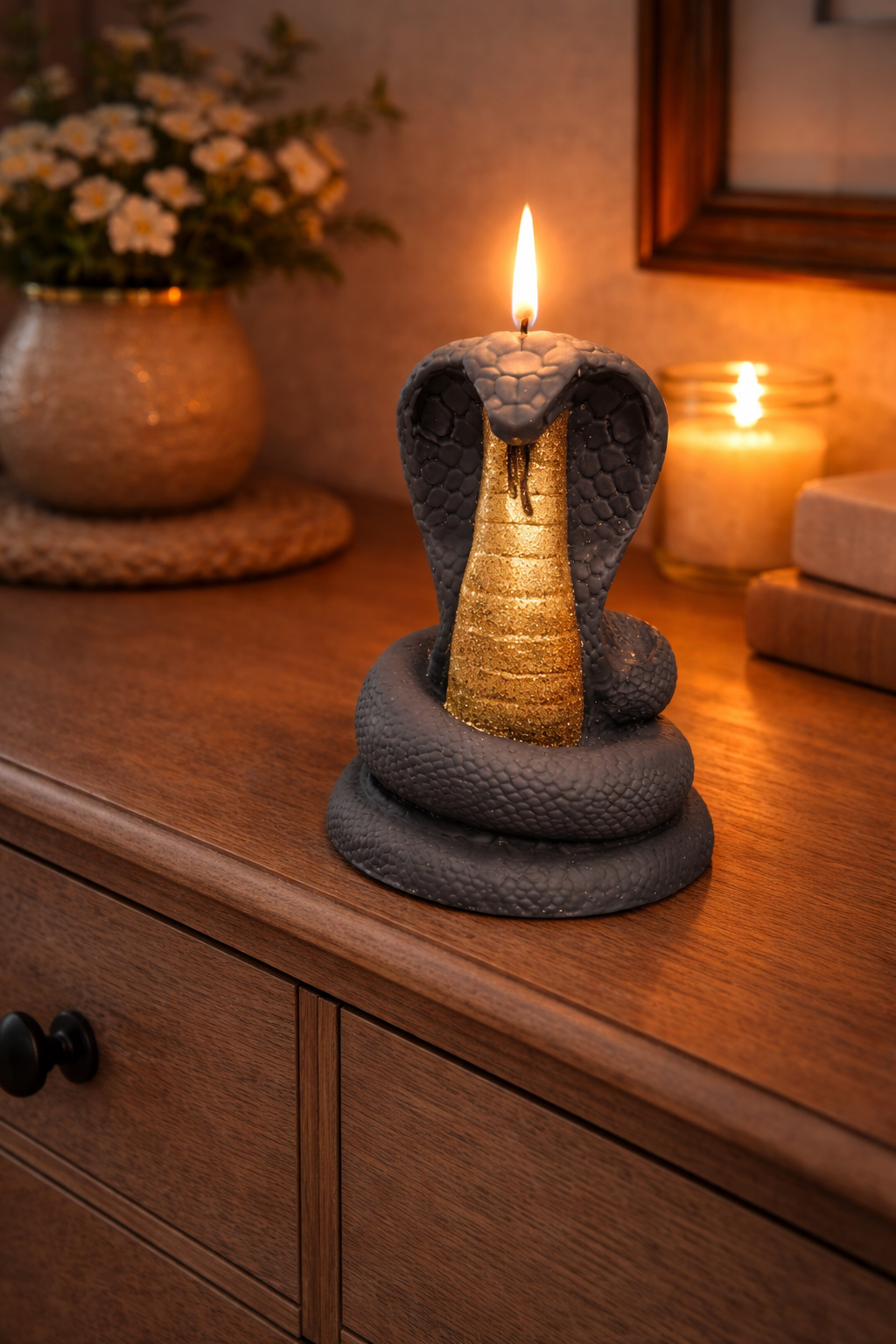 Kerze Schlange