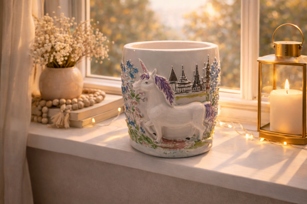 Gips Becher Einhorn