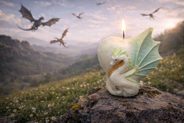 Drache mit Herz