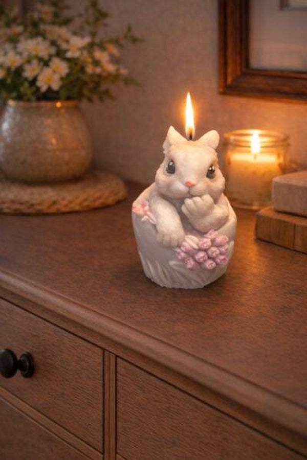Hase im Ei Ostern