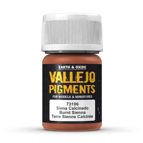 Vallejo 73106 burnt sienna pigment