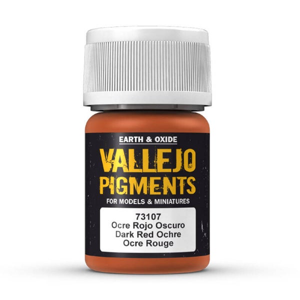 Vallejo 73107 dark red ochre pigment
