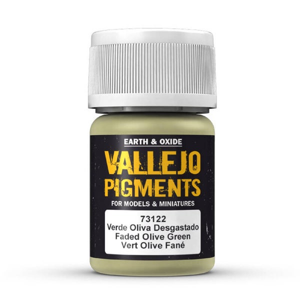 Vallejo 73122 faded olive green pigment