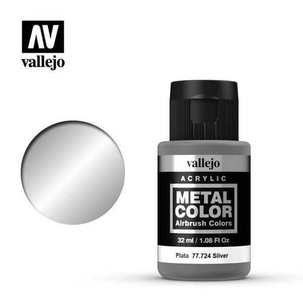 Vallejo 77724 metal color silver