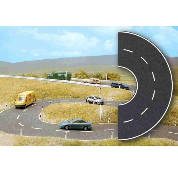 Busch H0 7098 haarspeld bocht