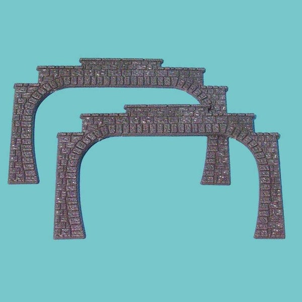 Heki 3126 H0 dubbelspoor tunnel portalen