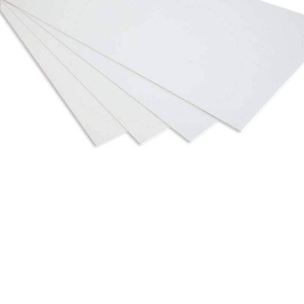 ISPOL polystyreen plaat 25x50cm dikte 0.5mm