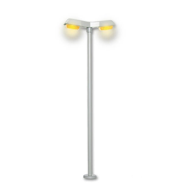 Viessmann H0 6098 dubbele lantaarnpaal met geel LED licht