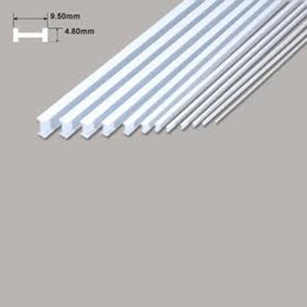 Plastruct 90518 BFS-12 I-profiel 9.5 x 4.8 mm