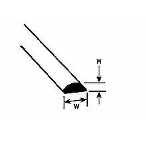 Plastruct 90879 MRH-30 halfrond staf 0.8mm