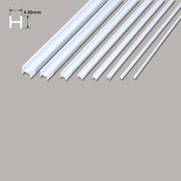 Plastruct 90545 HFS-6 H-profiel 4.8mm