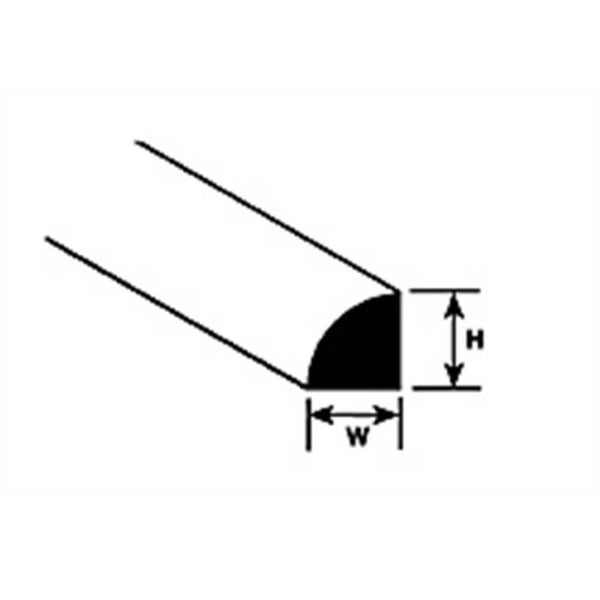 Plastruct 90894 MRS-80 kwartrond staf 2.0mm