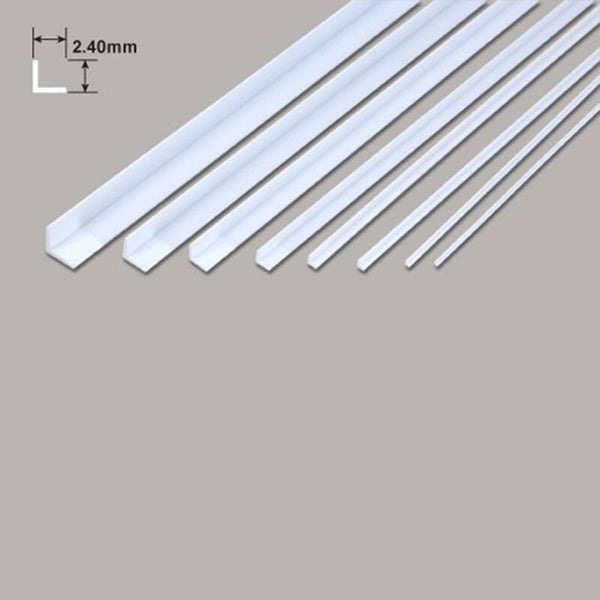 Plastruct 90503 AFS-3 Hoekprofiel 2.4mm