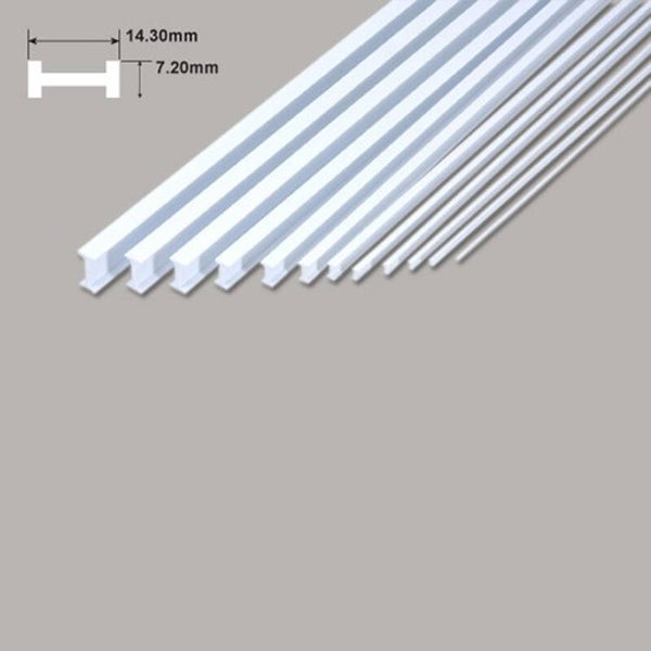 Plastruct 90521 BFS-18 I-profiel 14.3 x 7.1 mm