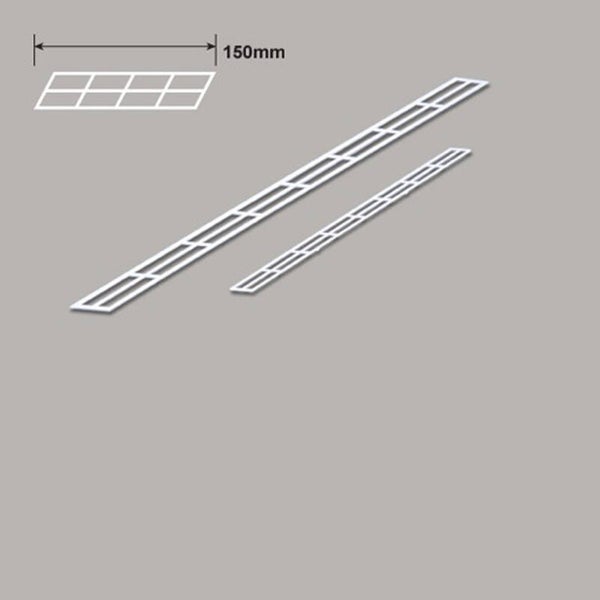 Plastruct 90692 SRS-4 trapleuningen 2 stuks 1:100