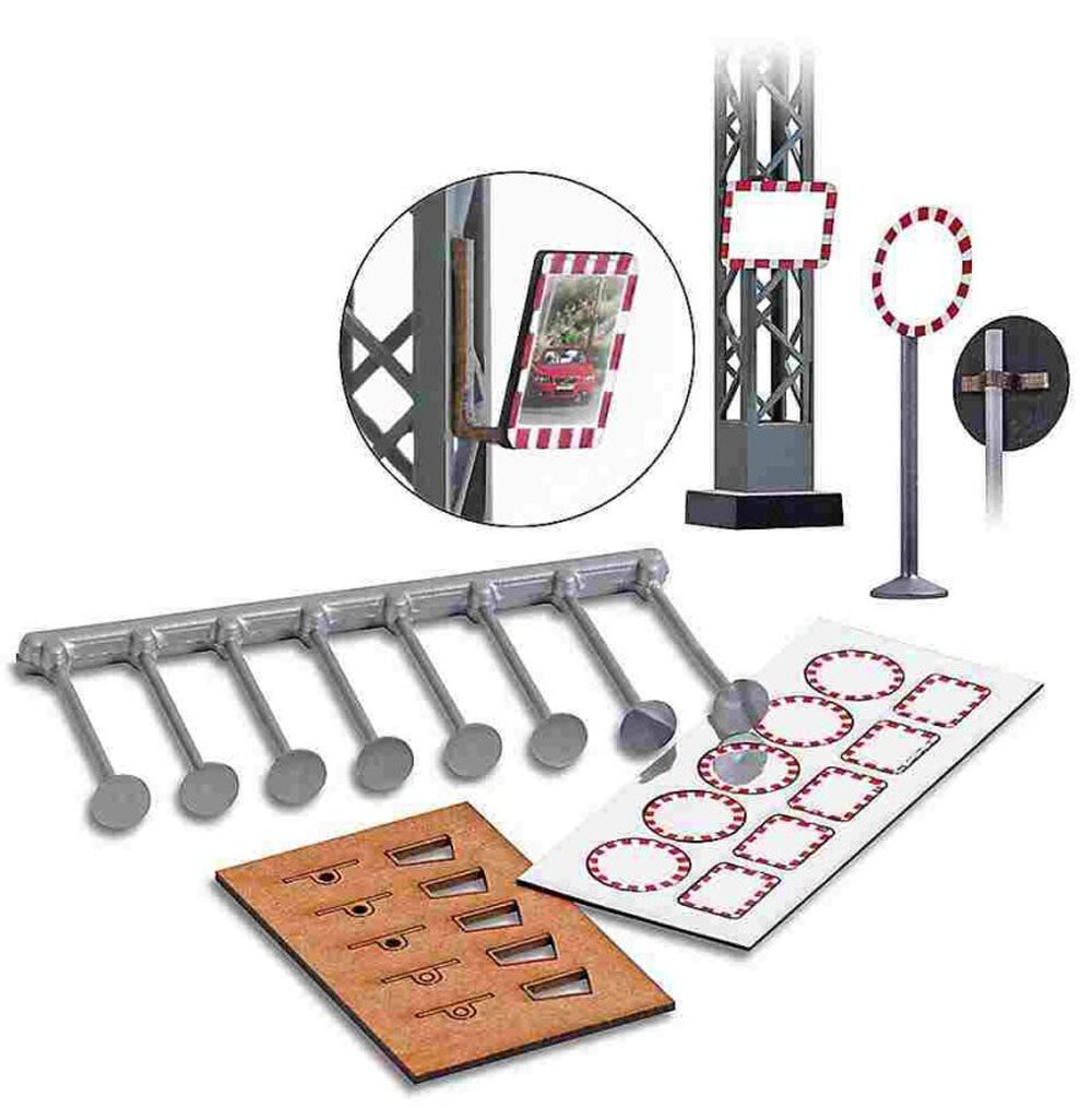 Busch H0 1147 verkeers spiegels