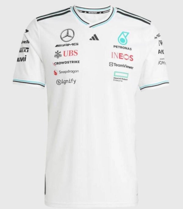CAMISETA F1 BLANCO 2025